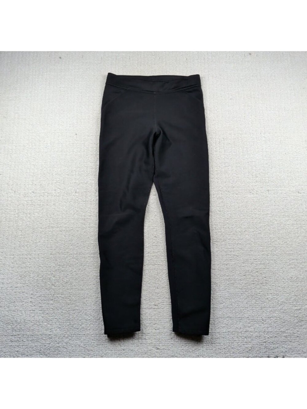 Mountain Equipment Coop MEC Hike Lined Legging Pants Black Wom Sz S Ankle Zip